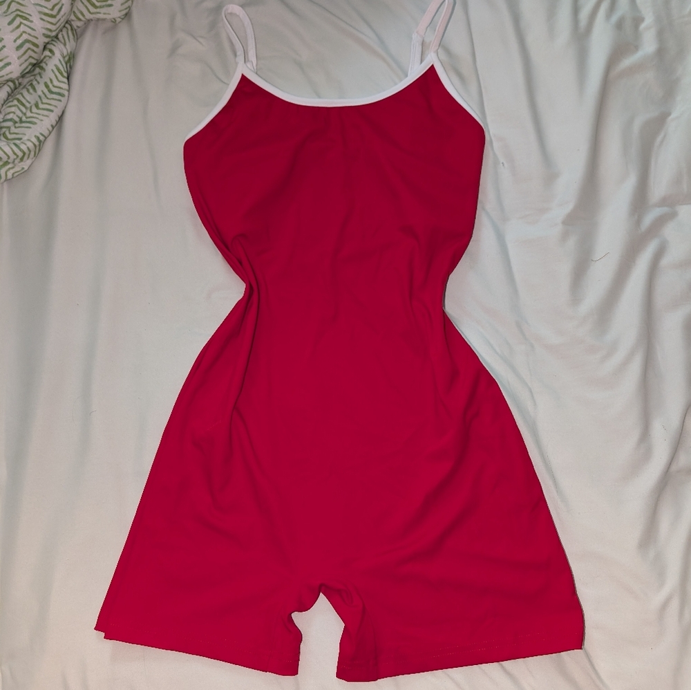 Red Guild Bodysuit Size medium